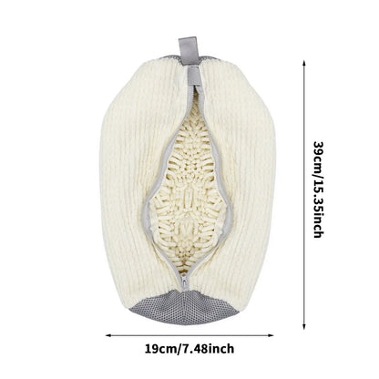 Shoe Laundry Bags for Washing Machine - Durable Polyester Zipper Bags for Sneakers, Clothes, and Socks - Anti-Deformation Compact Storage Accessories