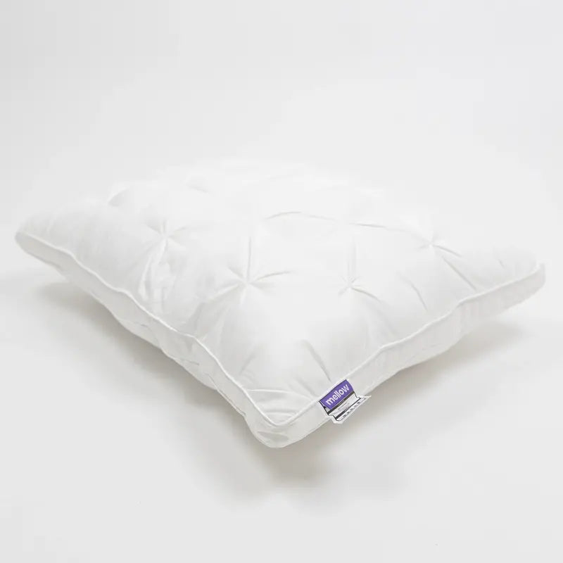 Mellow Sleep | Ploof Pillow – Extra-Fluffy Dual-Layer Pillow, Cloud-Like Soft Plush Bed Pillow with Breathable Support, Never Flat, Neck-Cradling Comfort for Side, Back & Stomach Sleepers, Machine Washable