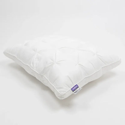 Mellow Sleep | Ploof Pillow – Extra-Fluffy Dual-Layer Pillow, Cloud-Like Soft Plush Bed Pillow with Breathable Support, Never Flat, Neck-Cradling Comfort for Side, Back & Stomach Sleepers, Machine Washable
