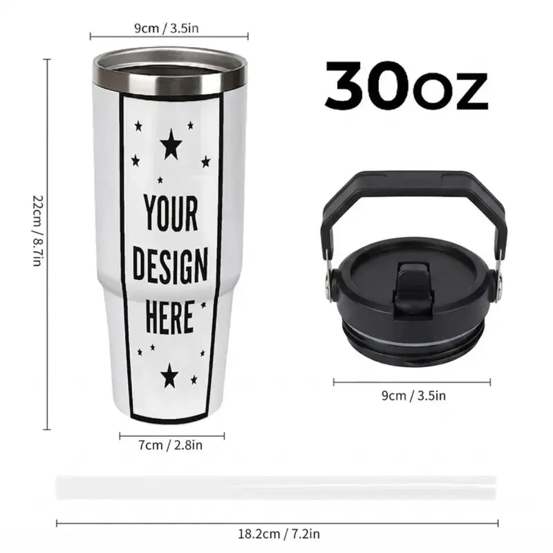 P@Ul W@Lker Memorial Tumbler with Handle & Straw, Ride in Peace Travel Cup, JDM Sports Car Racing Tribute Drinkware, Fast Car Lover Gift, Legacy Speed Heart Tumbler