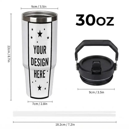 P@Ul W@Lker Memorial Tumbler with Handle & Straw, Ride in Peace Travel Cup, JDM Sports Car Racing Tribute Drinkware, Fast Car Lover Gift, Legacy Speed Heart Tumbler