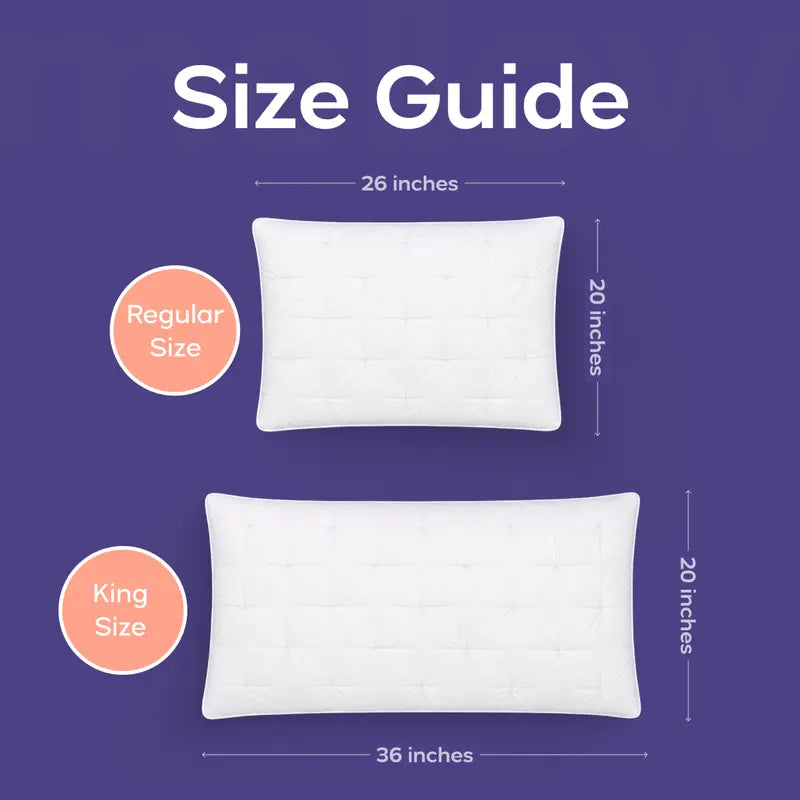 Mellow Sleep | Ploof Pillow – Extra-Fluffy Dual-Layer Pillow, Cloud-Like Soft Plush Bed Pillow with Breathable Support, Never Flat, Neck-Cradling Comfort for Side, Back & Stomach Sleepers, Machine Washable